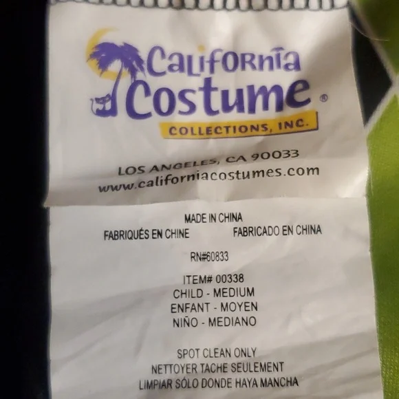 Jester halloween costume size medium - Picture 6 of 6